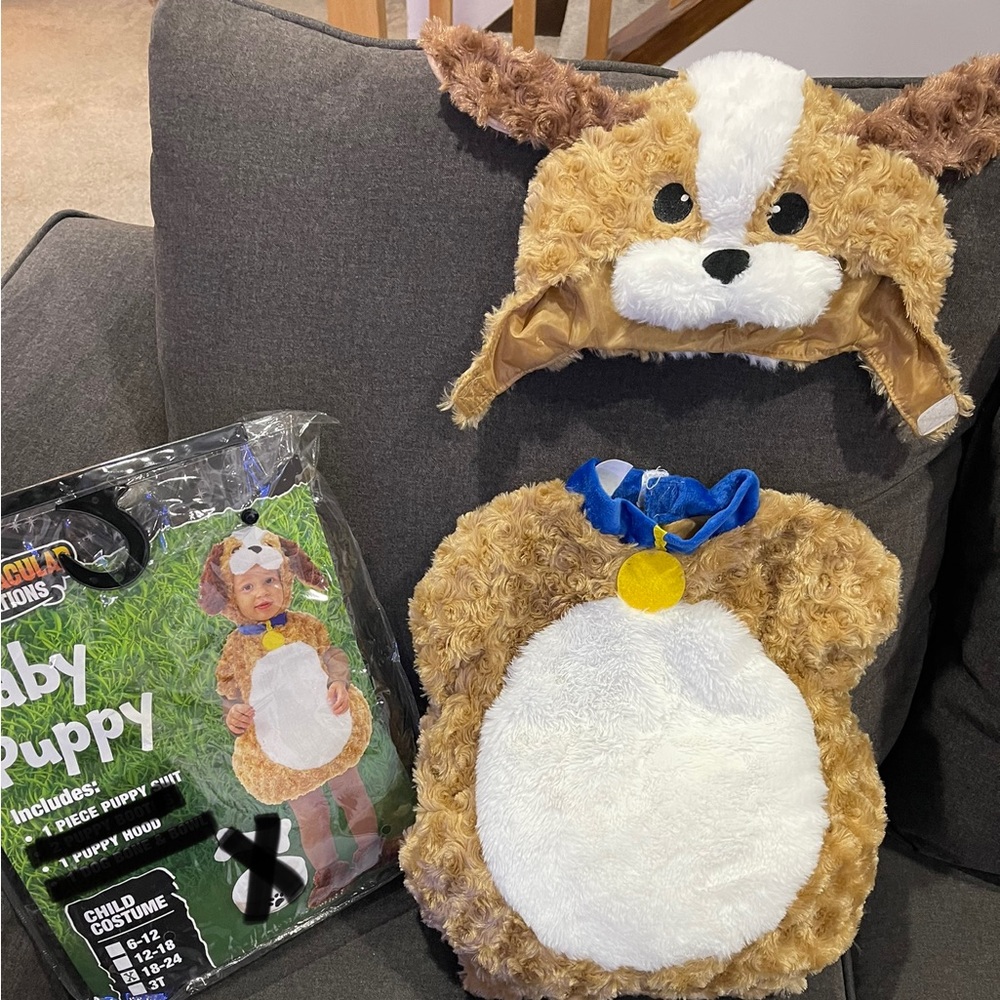 18-24 month toddler puppy costume
